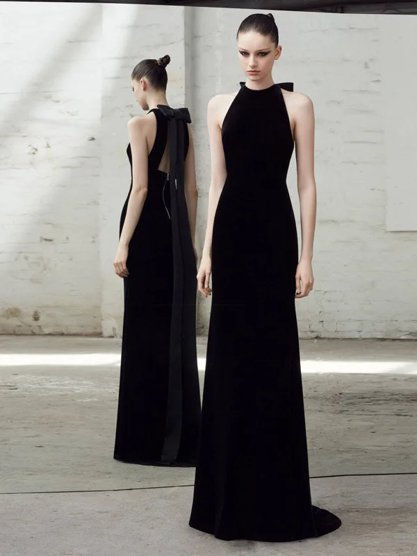 Длинное черное вечернее платье для женщин, корейская модель, хлопковое макси-платье для выступлений, сцены, фортепиано, модельное платье
Длинное черное вечернее платье для женщин, корейская модель, хлопковое макси-платье для выступлений, сцены, фортепиано, модельное платье