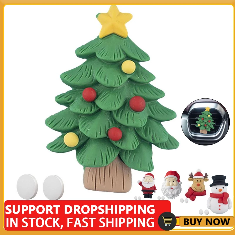Car Air Fresheners Vent Clips Car Santa Christmas Tree Diffuser Vent Clip Car Air Vent Decoration Air Outlet Aromatherapy
Car Air Fresheners Vent Clips Car Santa Christmas Tree Diffuser Vent Clip Car Air Vent Decoration Air Outlet Aromatherapy