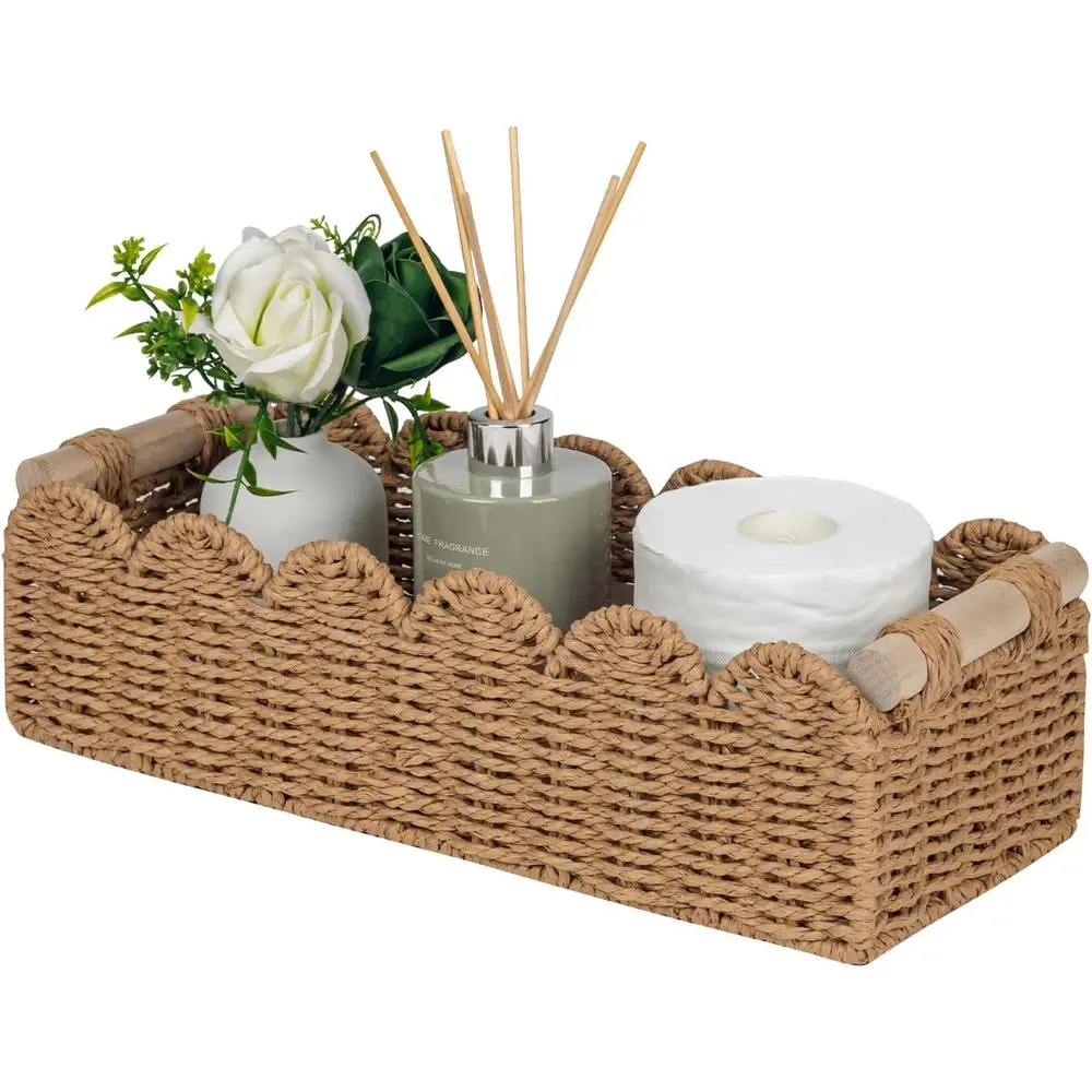 Sculpted Edge Toilet Paper Holder with Wooden Handles, Perfect for Living Room, Bedroom, and Bathroom Storage
Sculpted Edge Toilet Paper Holder with Wooden Handles, Perfect for Living Room, Bedroom, and Bathroom Storage