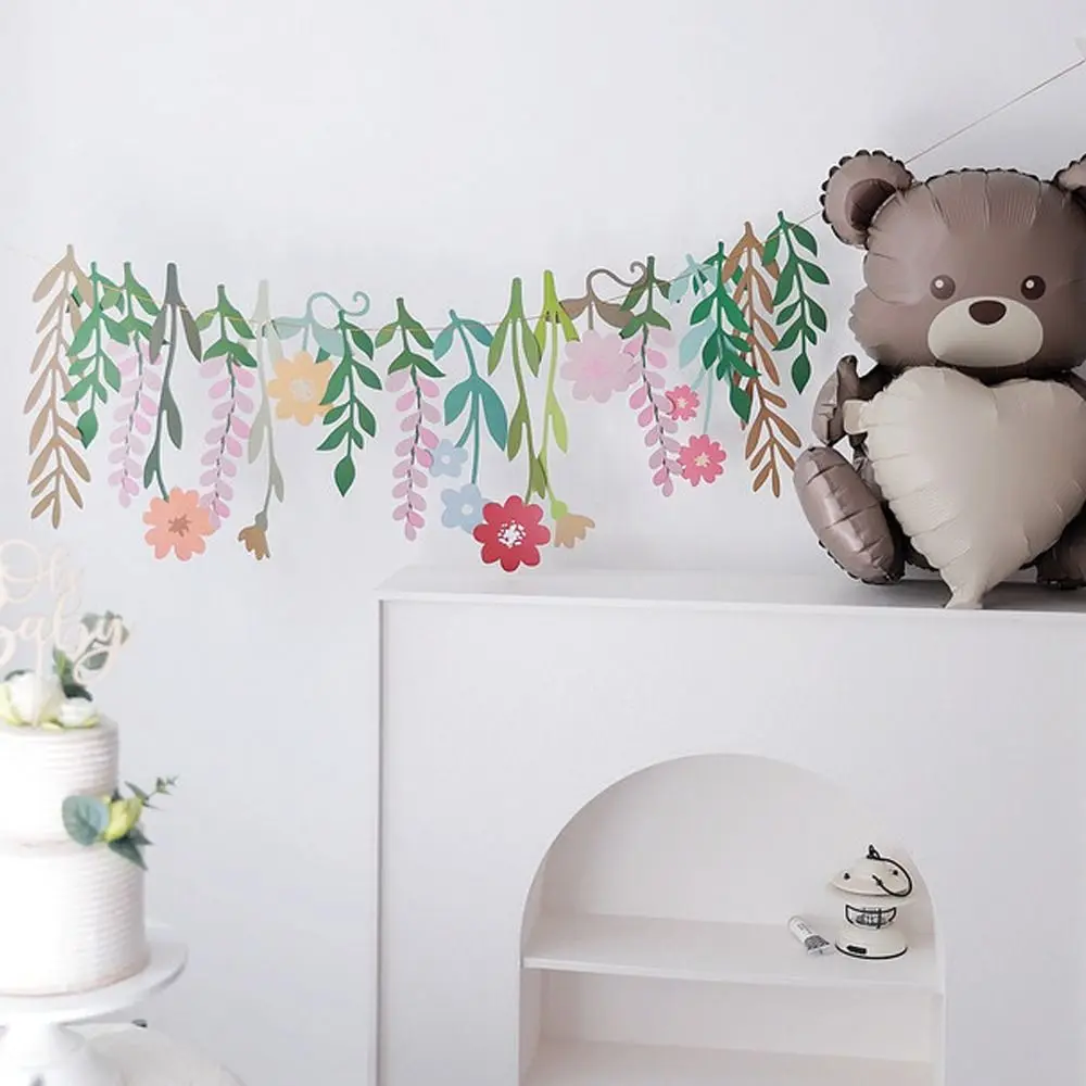 Vintage Long Leaves Flower Banner Funny Hanging Floral Leaf Paper Banner Cartoon DIY Flower Flag Summer Party
Vintage Long Leaves Flower Banner Funny Hanging Floral Leaf Paper Banner Cartoon DIY Flower Flag Summer Party