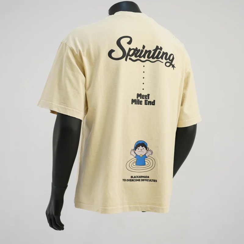 Fun cartoon print design short sleeved T-shirt men's 2025 new summer casual loose trendy small hole top
Fun cartoon print design short sleeved T-shirt men's 2025 new summer casual loose trendy small hole top