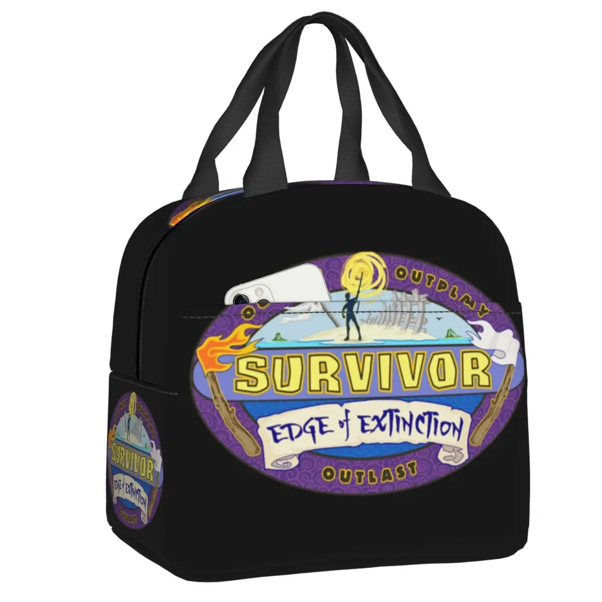 Изолированная сумка для обеда на заказ Reality TV Survivor для женщин, многоразовый холодильник-холодильник, термобокс для бенто, школьная
Изолированная сумка для обеда на заказ Reality TV Survivor для женщин, многоразовый холодильник-холодильник, термобокс для бенто, школьная