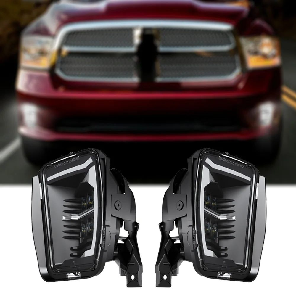 Противотуманные фары и дневные ходовые огни для Dodge Ram 1500 2013-2018 гг., номера деталей 68104821AC, 68104820AC
Противотуманные фары и дневные ходовые огни для Dodge Ram 1500 2013-2018 гг., номера деталей 68104821AC, 68104820AC