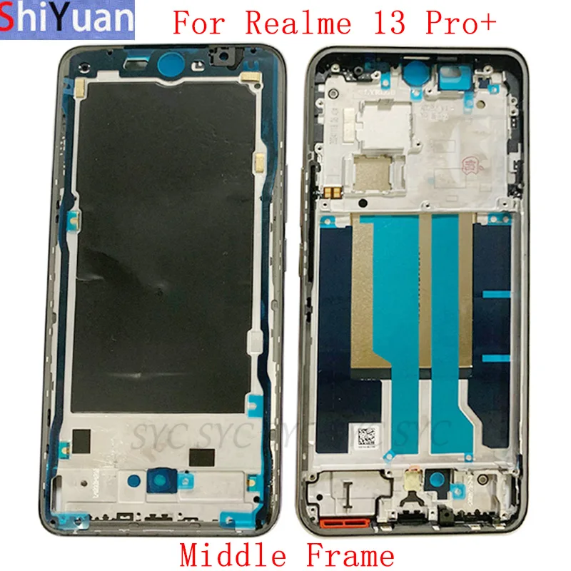Средняя рамка ЖК-дисплея, лицевая панель, корпус для Realme 13 Pro +, корпус телефона, металлическая ЖК-рамка, запасные части
Средняя рамка ЖК-дисплея, лицевая панель, корпус для Realme 13 Pro +, корпус телефона, металлическая ЖК-рамка, запасные части
