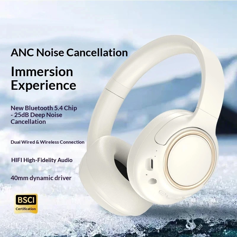 Новые беспроводные наушники Fmouse ANC с активным шумоподавлением, Bluetooth 5.4, HD-звонки, складные, регулируемые, легкие, эргономичные, для спорта
Новые беспроводные наушники Fmouse ANC с активным шумоподавлением, Bluetooth 5.4, HD-звонки, складные, регулируемые, легкие, эргономичные, для спорта