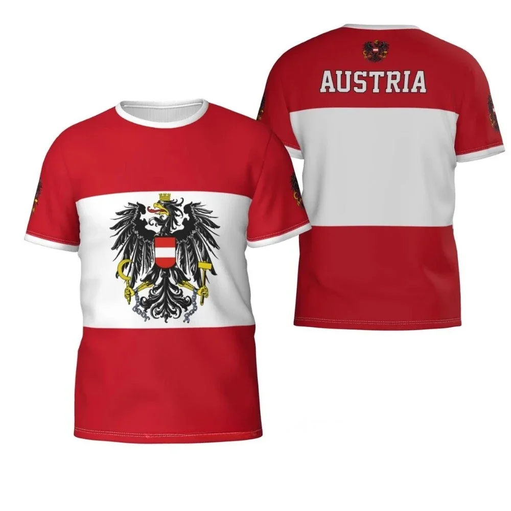 Austrian flag clothes 3D printed T-shirt for men and women top gift for football fans
Austrian flag clothes 3D printed T-shirt for men and women top gift for football fans