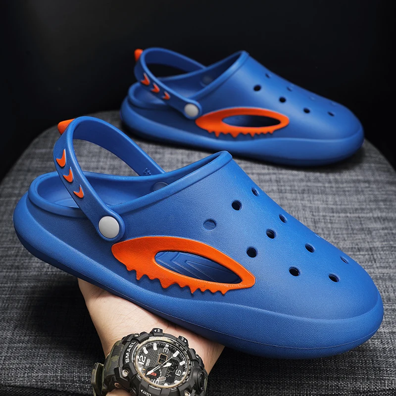 Summer Sandals Men Slippers Casual Shoes Slippers PVC Platform Clogs Men Garden Shoes Male Beach Sandals Zapatos Hombre
Summer Sandals Men Slippers Casual Shoes Slippers PVC Platform Clogs Men Garden Shoes Male Beach Sandals Zapatos Hombre
