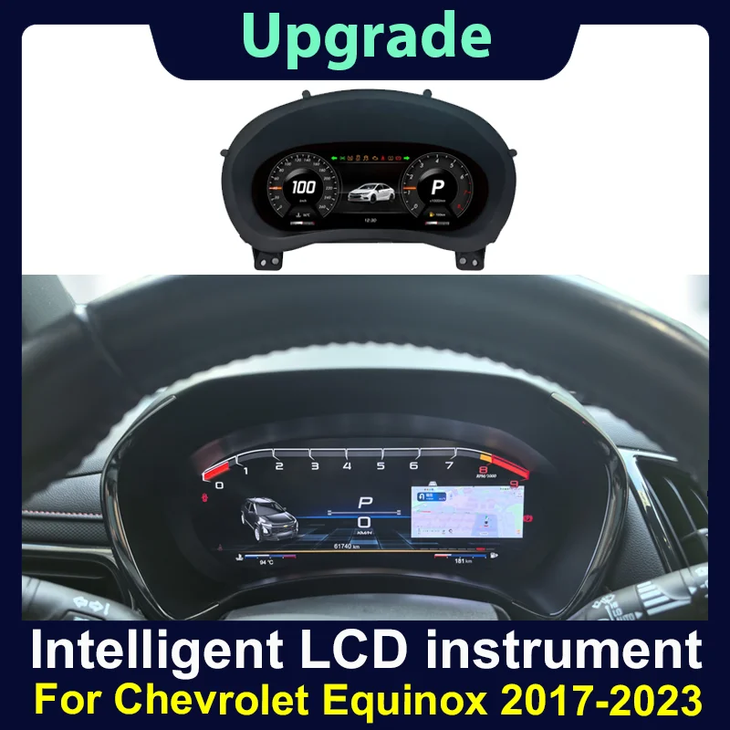Latest Original Car Digital Cluster Instrument For Chevrolet Equinox 2017-2023 LCD Speed Meter Dashboard
Latest Original Car Digital Cluster Instrument For Chevrolet Equinox 2017-2023 LCD Speed Meter Dashboard