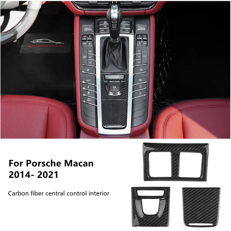 For Porsche Macan Carbon Fiber Accessories Central Control Panel Warning Parking Button Decorative Frame Cigarette lighter Cover
For Porsche Macan Carbon Fiber Accessories Central Control Panel Warning Parking Button Decorative Frame Cigarette lighter Cover