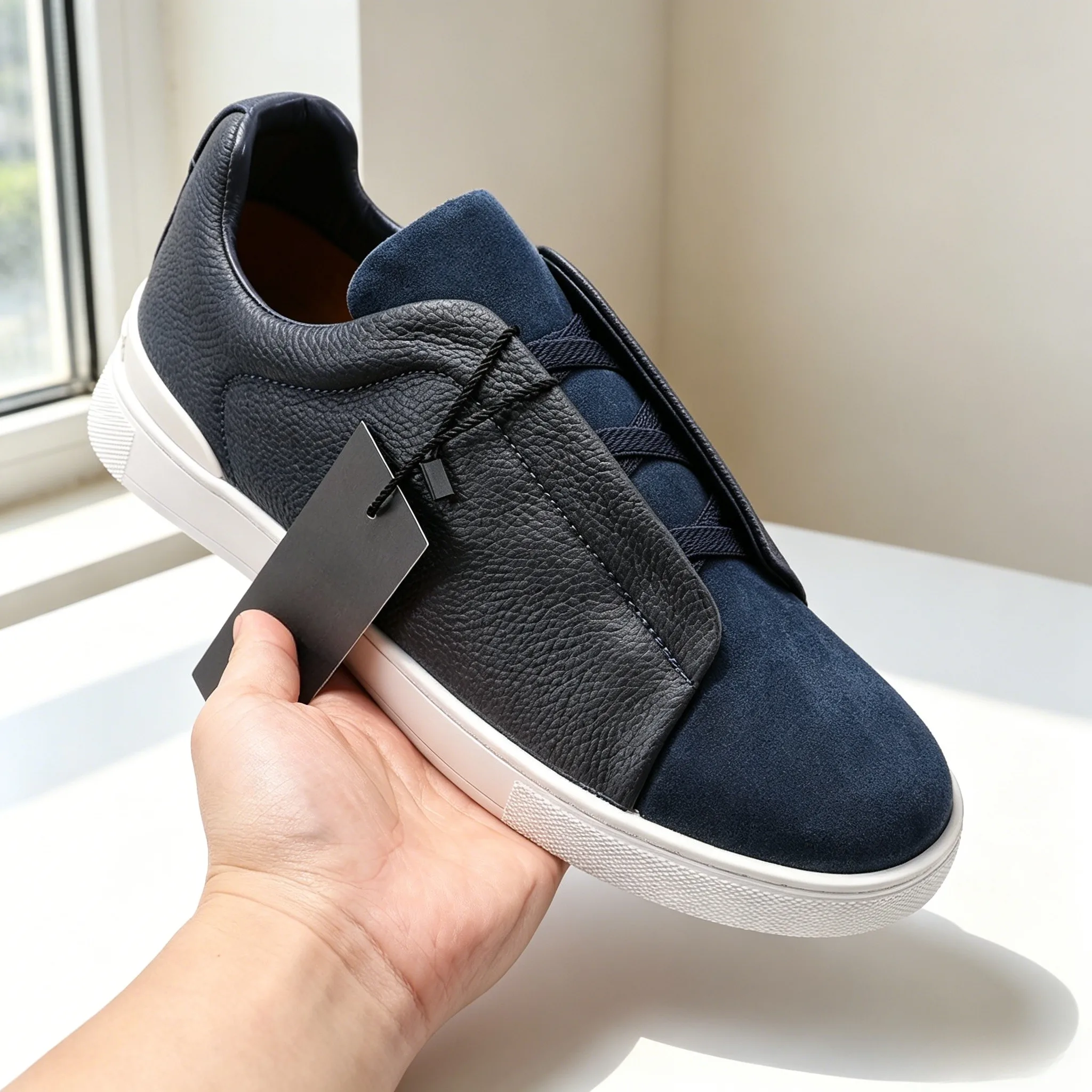 Men's Premium Business Slip On Skate Shoes, Trendy Casual Daily Flat Sneakers for Office & City Walks
Men's Premium Business Slip On Skate Shoes, Trendy Casual Daily Flat Sneakers for Office & City Walks