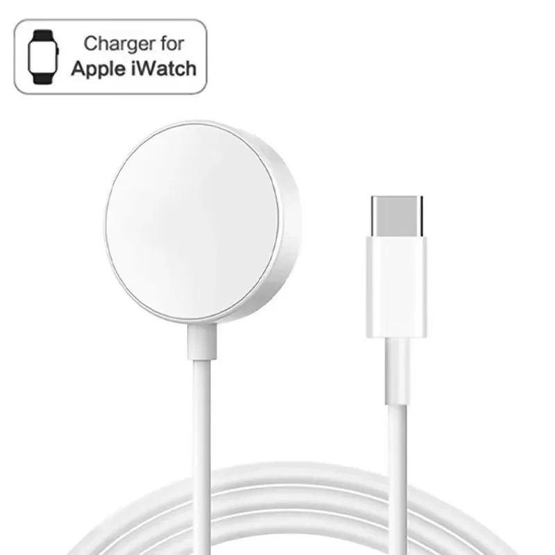 Compatible Wireless Charger – Fast Charging Magnetic Dock for Apple Watch Series 9/8/7/SE | Qi-Certified with Portable Design 
Compatible Wireless Charger – Fast Charging Magnetic Dock for Apple Watch Series 9/8/7/SE | Qi-Certified with Portable Design
