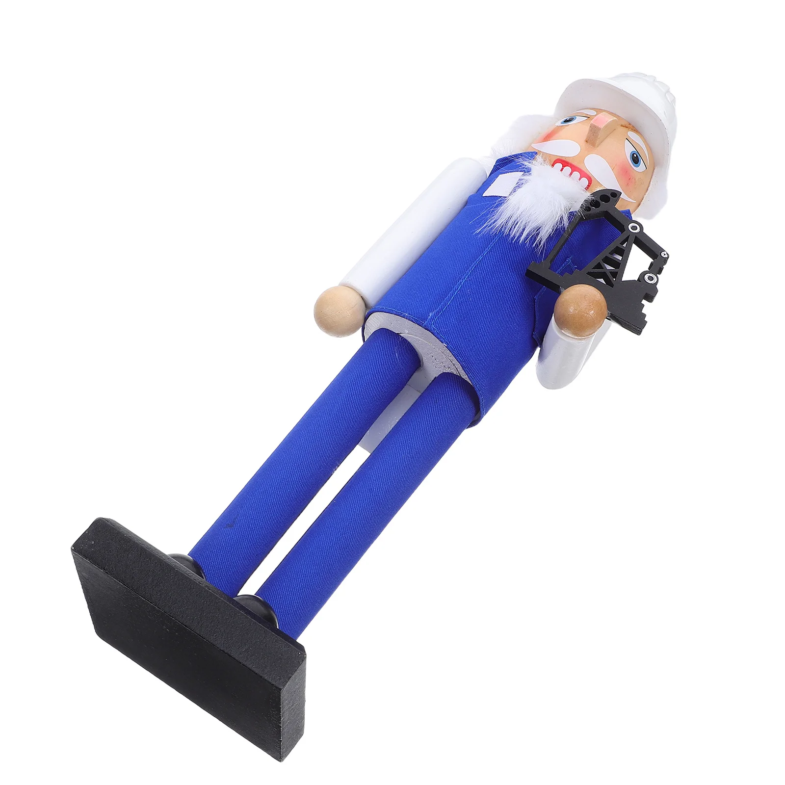 Wood Nutcracker Engineer Decoration Blue Hand Painted Traditional Soldier Christmas Table Centerpiece Holiday Decor
Wood Nutcracker Engineer Decoration Blue Hand Painted Traditional Soldier Christmas Table Centerpiece Holiday Decor