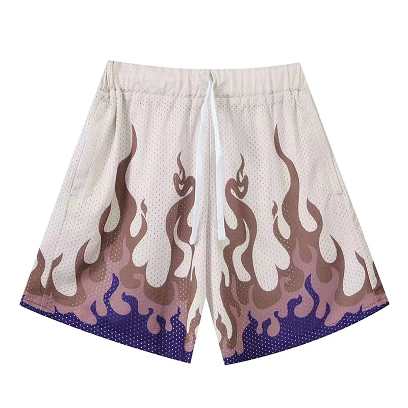 Трендовые короткие брюки с пламенным рисунком для мужчин, модные летние пляжные шорты в стиле хип-хоп с 3D принтом, крутая уличная одежда, плавки в стиле Харадзюку
Трендовые короткие брюки с пламенным рисунком для мужчин, модные летние пляжные шорты в стиле хип-хоп с 3D принтом, крутая уличная одежда, плавки в стиле Харадзюку