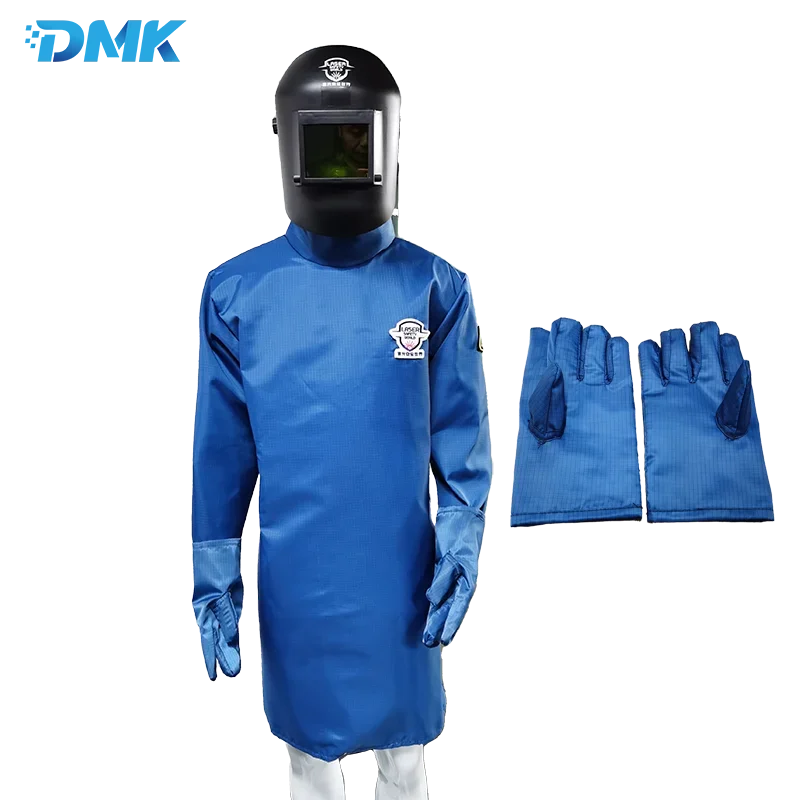 DMK Welding Protective Jacket Customized Safety Clothing for Laser Welding Operator
DMK Welding Protective Jacket Customized Safety Clothing for Laser Welding Operator