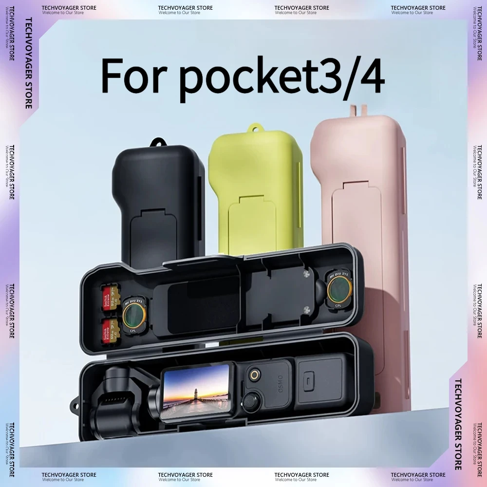 MiDiu Applies To DJI Pocket4 Protective Case Integrated Portable Storage Box Osmo Pocket3 Flip Cover Magnetic Filter Slot
MiDiu Applies To DJI Pocket4 Protective Case Integrated Portable Storage Box Osmo Pocket3 Flip Cover Magnetic Filter Slot