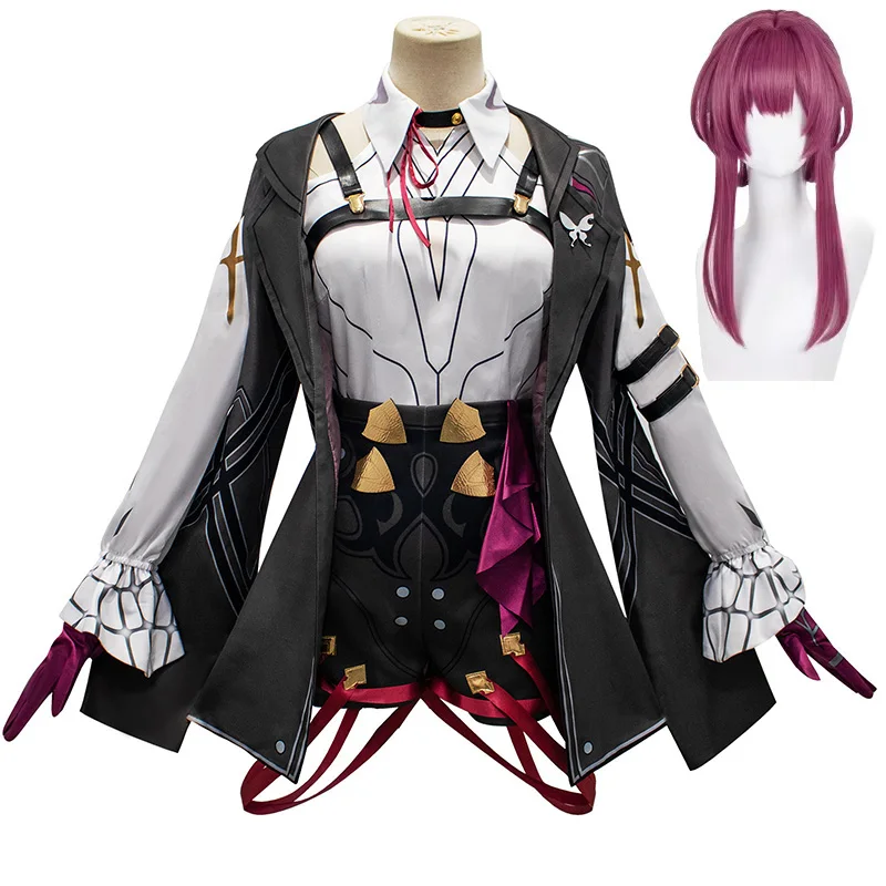Honkai Star Rail Kafka Cosplay HSR Costume Accessories Wig Women Halloween Party Role Play Outfits
Honkai Star Rail Kafka Cosplay HSR Costume Accessories Wig Women Halloween Party Role Play Outfits