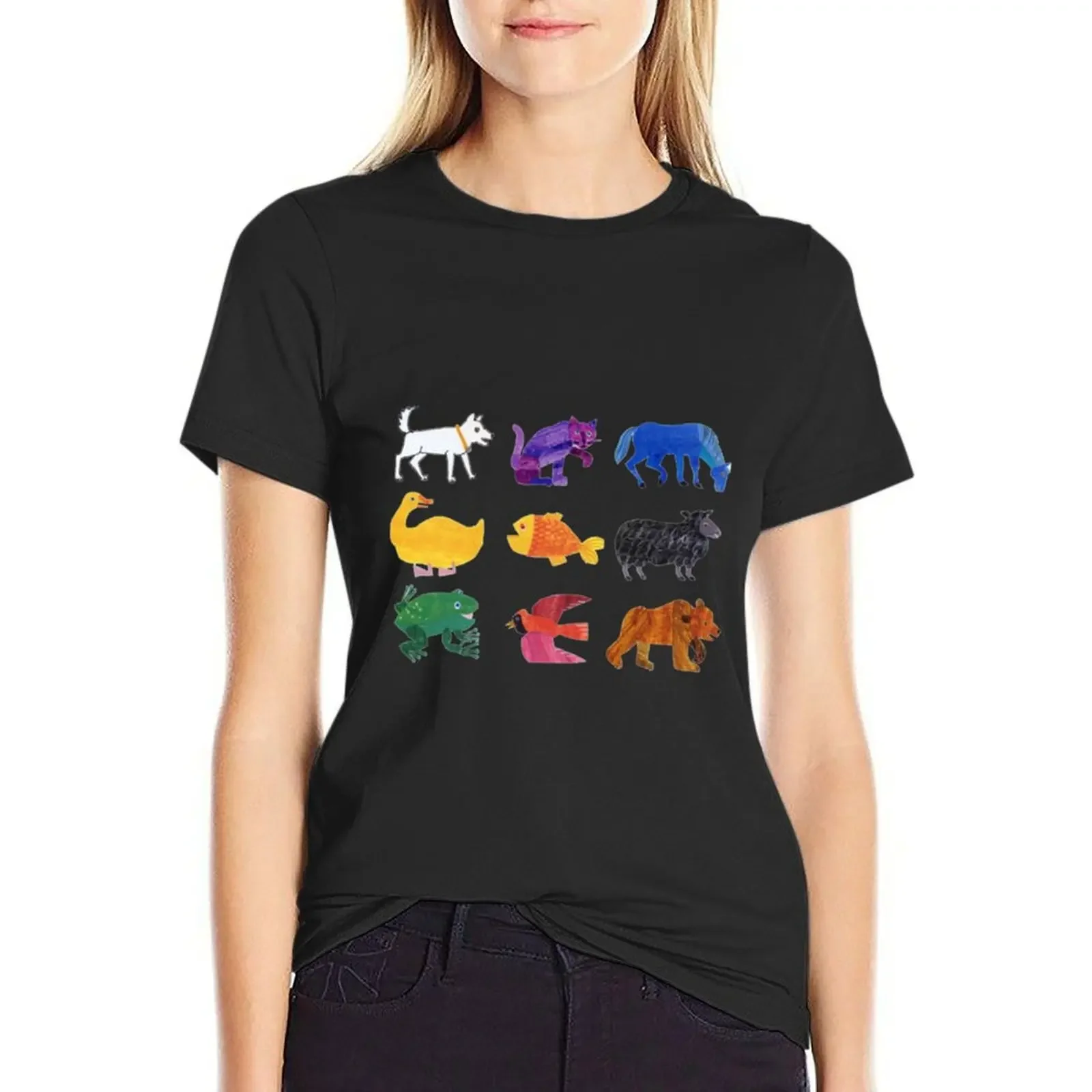 Eric Carle Animals Classic T-Shirt summer tops sublime vintage clothes summer clothes for Women
Eric Carle Animals Classic T-Shirt summer tops sublime vintage clothes summer clothes for Women