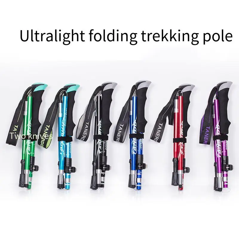 Climbing pole aluminum alloy folding ultra-lightweight short telescopic outdoor hand climbing walking stick hiking pole.
Climbing pole aluminum alloy folding ultra-lightweight short telescopic outdoor hand climbing walking stick hiking pole.