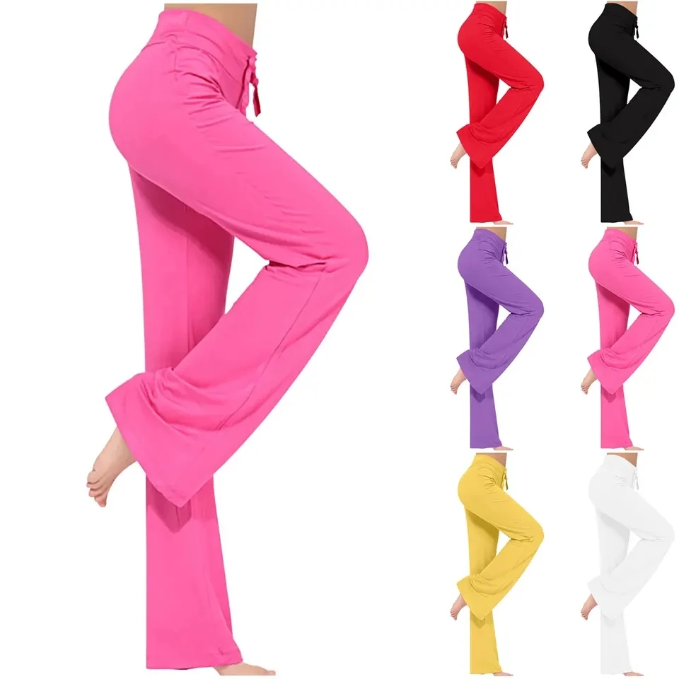 Yoga Pants For Women Casual High Waist Straight Leg Trousers Female Solid Color Running Fitness Sports Pants Joggers Streetwear
Yoga Pants For Women Casual High Waist Straight Leg Trousers Female Solid Color Running Fitness Sports Pants Joggers Streetwear
