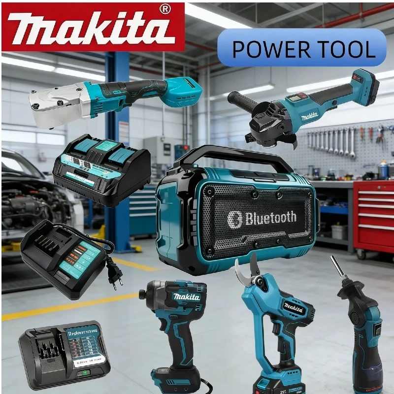 Makita 18V Gun Cutting Machine Set Brushless Grinder Butter Gun And Including various accessories for the charger
Makita 18V Gun Cutting Machine Set Brushless Grinder Butter Gun And Including various accessories for the charger