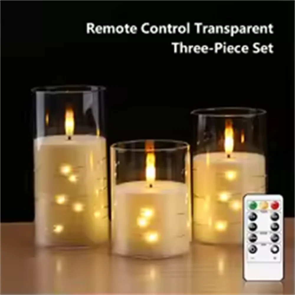 Decorative LED Candles with LED String Battery Powered Remote Control LED Candle Party Wedding Christmas Halloween Decoration
Decorative LED Candles with LED String Battery Powered Remote Control LED Candle Party Wedding Christmas Halloween Decoration