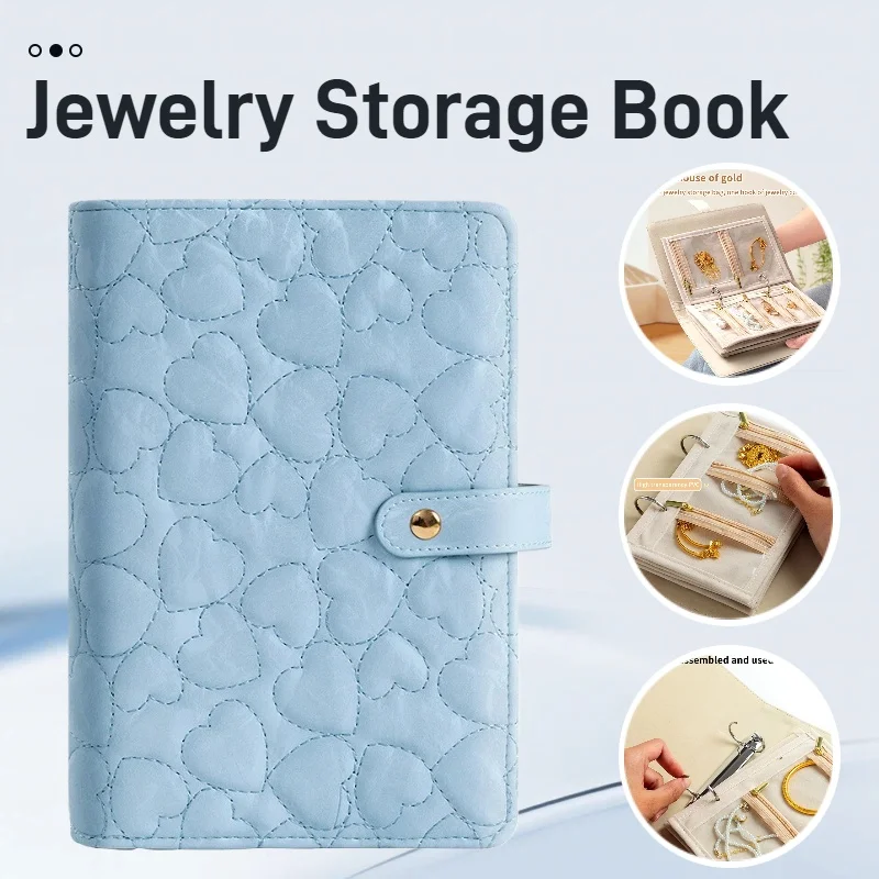 Книга для хранения ювелирных изделий из искусственной кожи, органайзер для ювелирных изделий с вафельным узором, папка для ювелирных изделий с прозрачными вкладышами
Книга для хранения ювелирных изделий из искусственной кожи, органайзер для ювелирных изделий с вафельным узором, папка для ювелирных изделий с прозрачными вкладышами