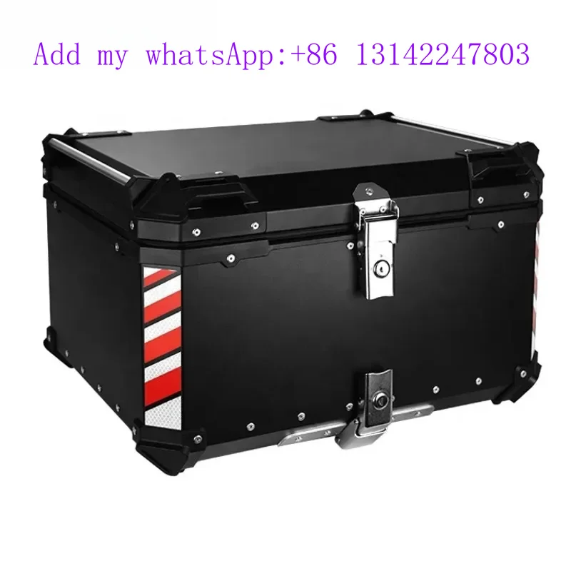 Factory Hot Selling 85L Black F2 Top Box Adventure Motorbike Box Delivery Case Aluminum Motorcycle Tail Box for
Factory Hot Selling 85L Black F2 Top Box Adventure Motorbike Box Delivery Case Aluminum Motorcycle Tail Box for