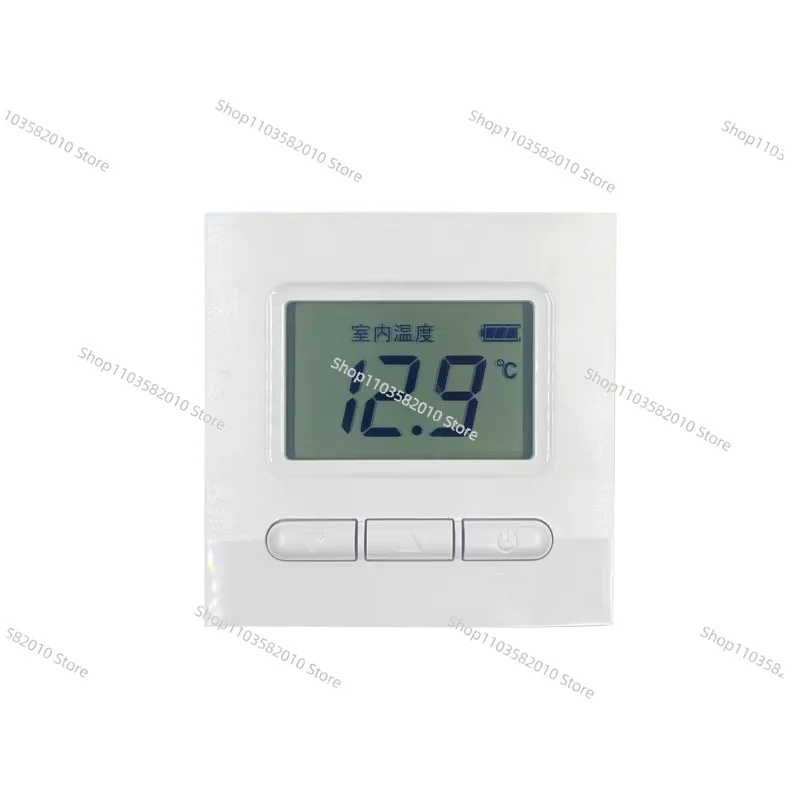 Wireless Battery Powered LCD Thermostat, Digital Temperature Controller
Wireless Battery Powered LCD Thermostat, Digital Temperature Controller