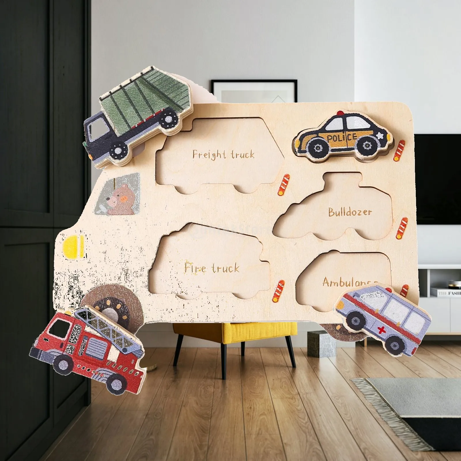 Wooden Matching Puzzle Developmental Toy Teaching Material Sensory Development Montessori Toy Puzzle Toy Boys Girls Children
Wooden Matching Puzzle Developmental Toy Teaching Material Sensory Development Montessori Toy Puzzle Toy Boys Girls Children