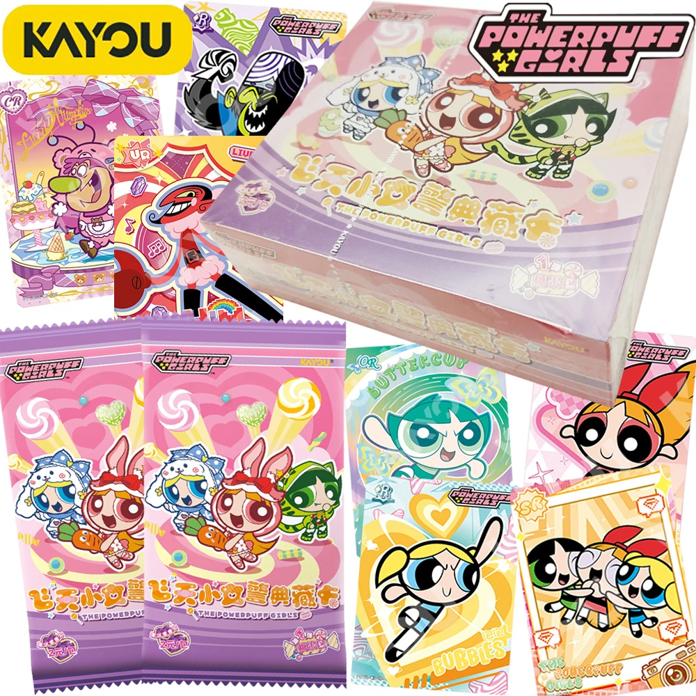 Kayou Original The Powerpuff Girls Collection Card Children's Favorite Animation Classic Popular Personality Character Card Gift
Kayou Original The Powerpuff Girls Collection Card Children's Favorite Animation Classic Popular Personality Character Card Gift