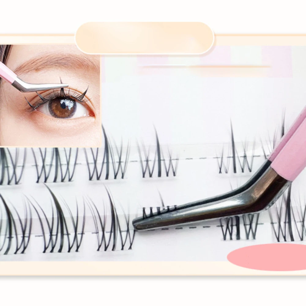 High Precision Stainless Steel Eyelashes Tweezers Round Head Superhard False Eyelash Tweezers Travel Makeup Tools
High Precision Stainless Steel Eyelashes Tweezers Round Head Superhard False Eyelash Tweezers Travel Makeup Tools