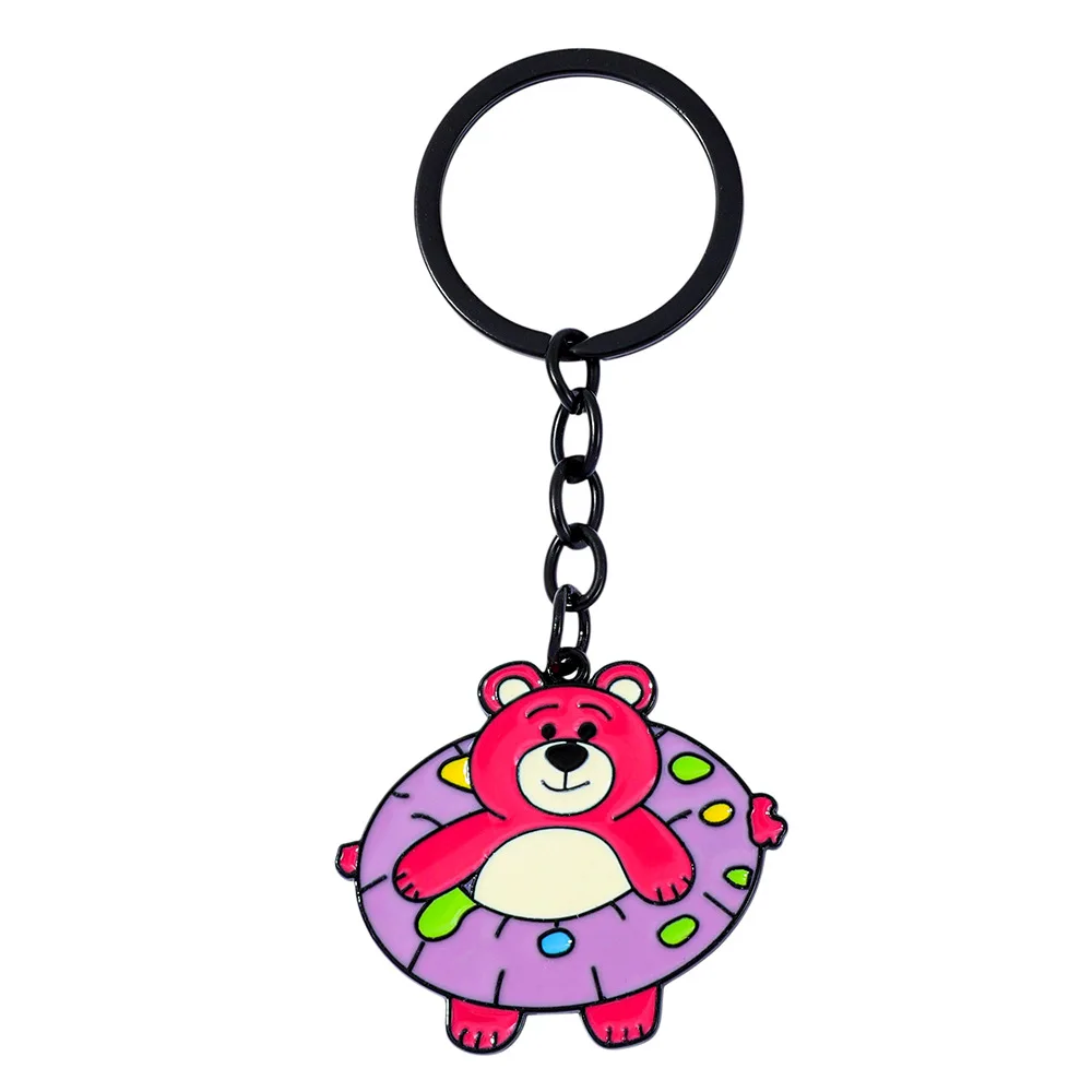 Милый очаровательный клубничный медведь, эмалированный кулон, брелок, аксессуар, креативные подарки для девочек и фанатов, рюкзак, украшения для ключей
Милый очаровательный клубничный медведь, эмалированный кулон, брелок, аксессуар, креативные подарки для девочек и фанатов, рюкзак, украшения для ключей