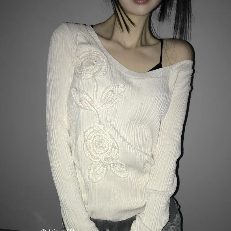 Retro Casual Slimming Versatile Round Neck Knitted Sweater Top for Women's New Style
Retro Casual Slimming Versatile Round Neck Knitted Sweater Top for Women's New Style