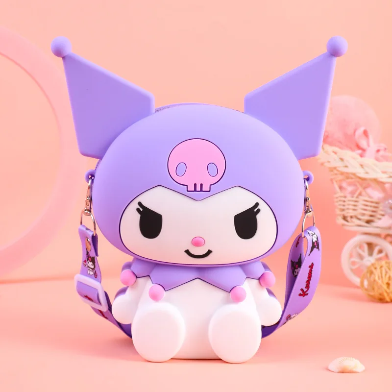 Силиконовая сумка через плечо MINISO Cinnamoroll с регулируемым ремешком и застежкой-молнией, без подкладки, аниме, дизайн с животным принтом, подарок для фанатов
Силиконовая сумка через плечо MINISO Cinnamoroll с регулируемым ремешком и застежкой-молнией, без подкладки, аниме, дизайн с животным принтом, подарок для фанатов