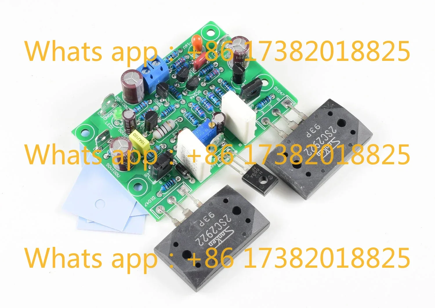2pcs ST 2SC5200 Audio Amplifier 80W 8R NAIM NAP250 MOD VER4 DC15V-40V
2pcs ST 2SC5200 Audio Amplifier 80W 8R NAIM NAP250 MOD VER4 DC15V-40V
