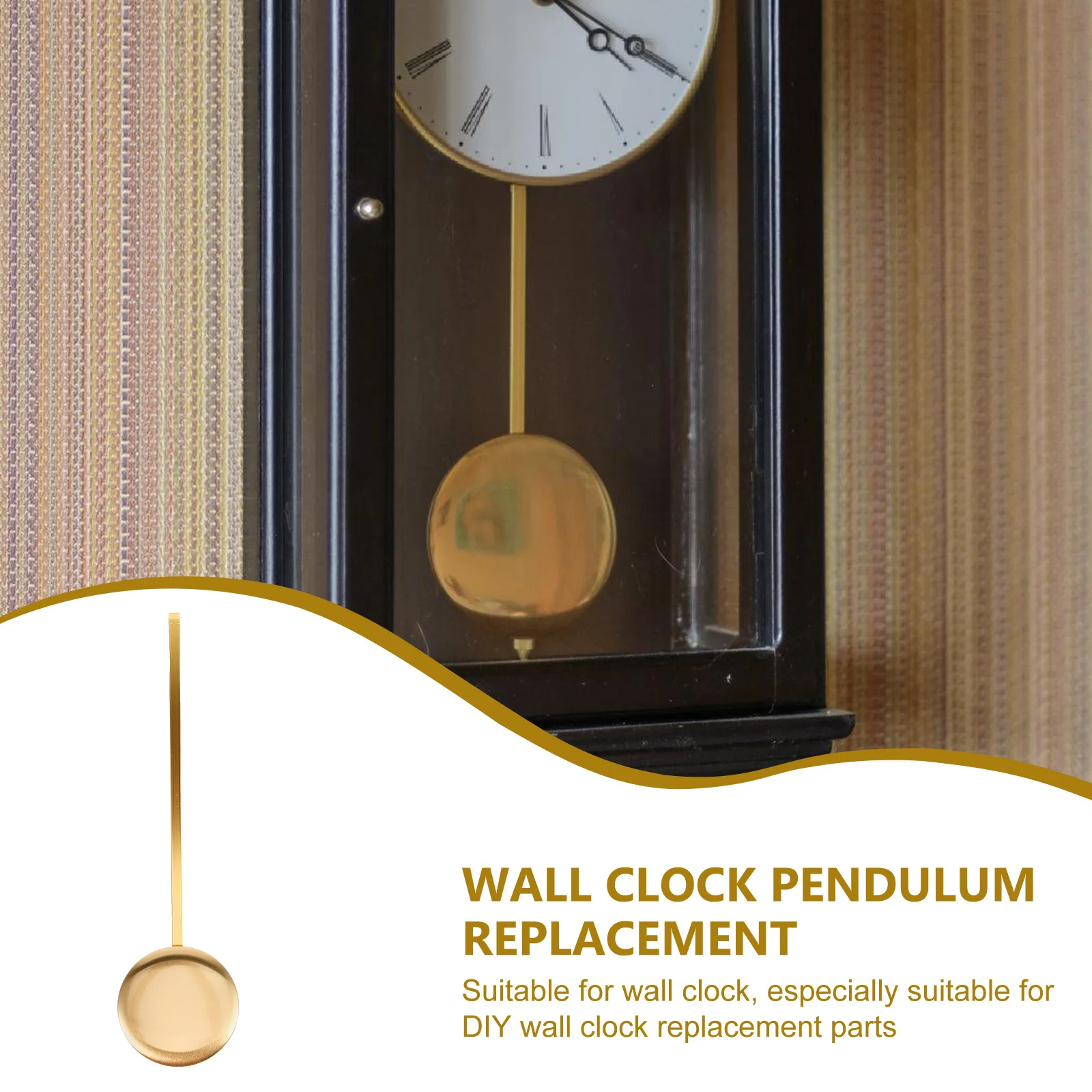 Metal Replacement Parts Accessories For Wall Decorative Pendulum Accessories Clock Pendulum Replacement Wall Clock Mechanism
Metal Replacement Parts Accessories For Wall Decorative Pendulum Accessories Clock Pendulum Replacement Wall Clock Mechanism