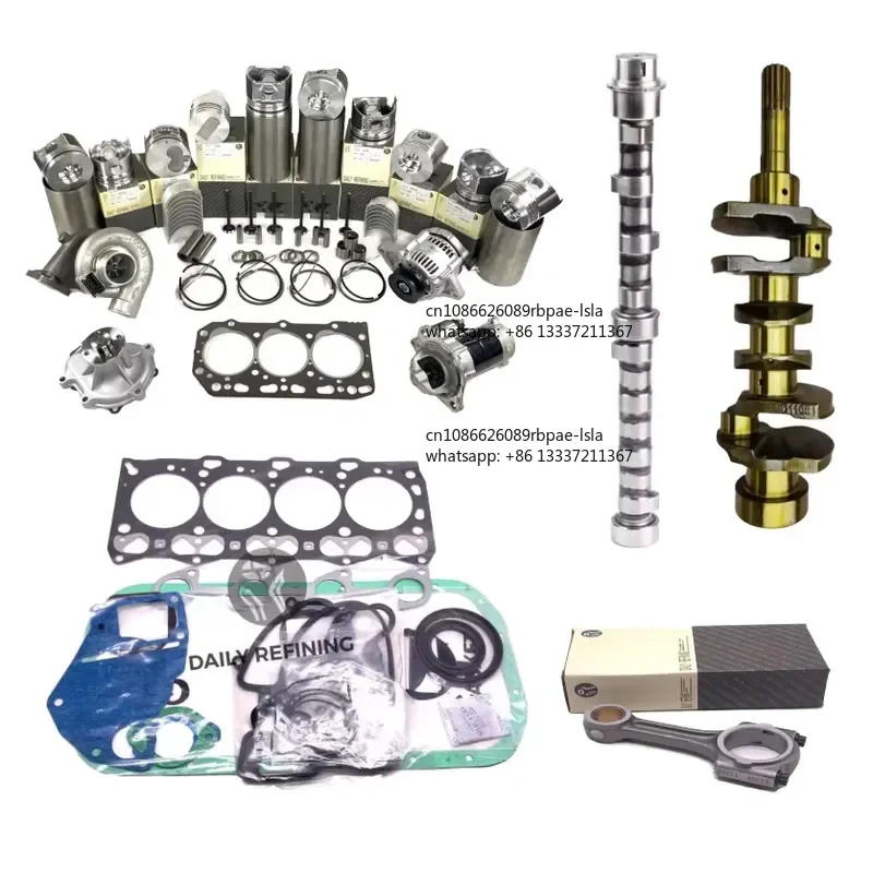 Overhaul Rebuild Kit for PowerTech 6090 9.0L Tractors 8130 8225R 8230 8230T 8235R
Overhaul Rebuild Kit for PowerTech 6090 9.0L Tractors 8130 8225R 8230 8230T 8235R