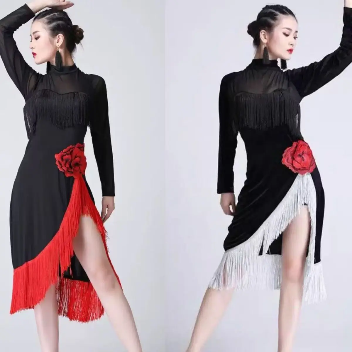 Customized Female Lace Latin Dance Skirt Women Fringe Latino Dancing Skirt Cha Cha Samba Rumba Costumes Stage Performance Wear
Customized Female Lace Latin Dance Skirt Women Fringe Latino Dancing Skirt Cha Cha Samba Rumba Costumes Stage Performance Wear