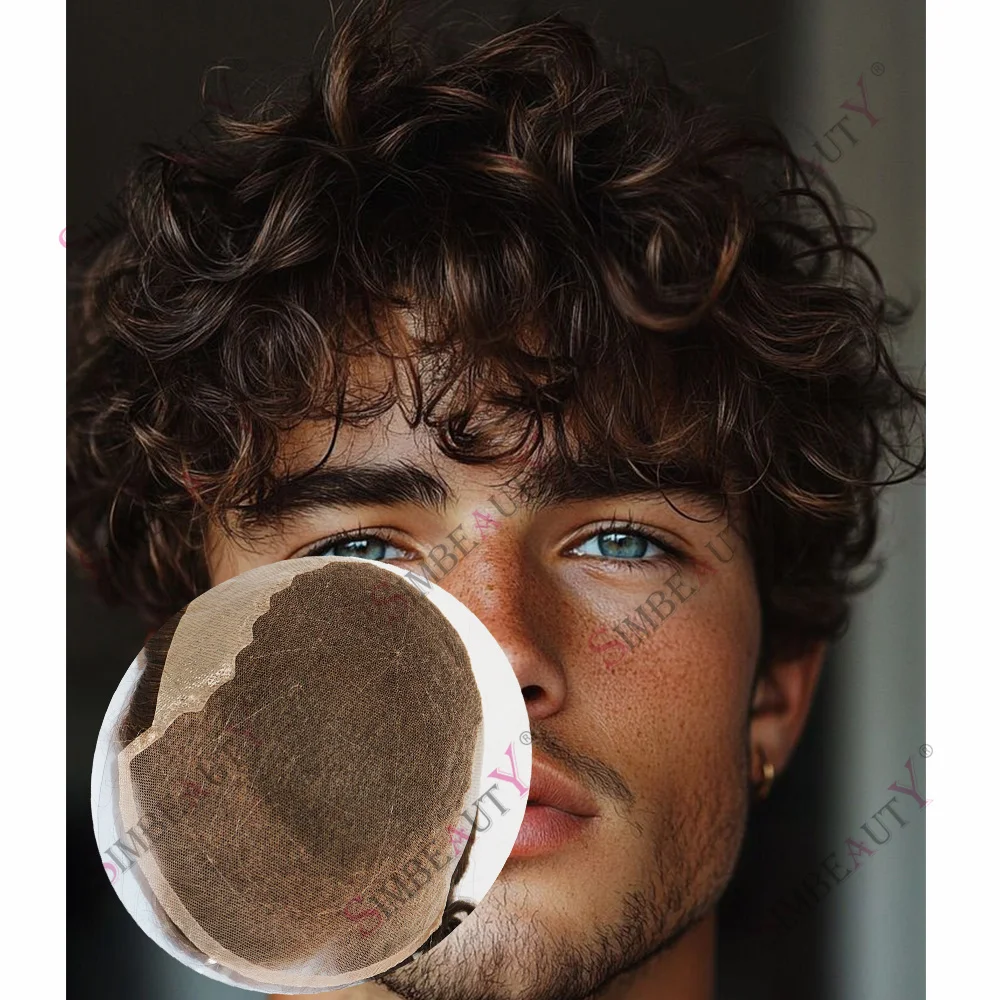 Мужской парик-накладка (тупе) из светло-коричневых блонд-оттенков, 28 мм, кудрявый, Q6, с незаметным кружевом и полиуретаном, 1b65, 1b80, с отбеленными узлами, натуральная линия роста волос, для мужчин
Мужской парик-накладка (тупе) из светло-коричневых блонд-оттенков, 28 мм, кудрявый, Q6, с незаметным кружевом и полиуретаном, 1b65, 1b80, с отбеленными узлами, натуральная линия роста волос, для мужчин