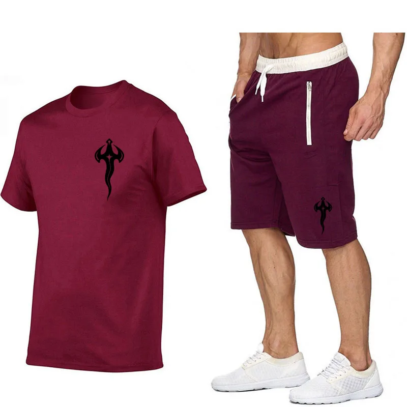 2025 Cotton Short Sets Men Two Pieces Set Mens Sweatsuit Summer Cotton Tshirt Short Sets Jogging Set Men Sport Suit Sportsweat
2025 Cotton Short Sets Men Two Pieces Set Mens Sweatsuit Summer Cotton Tshirt Short Sets Jogging Set Men Sport Suit Sportsweat