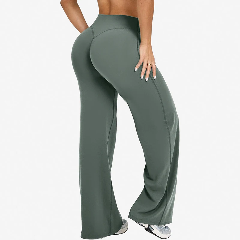 High Quality Wide Leg Leggings Women Spring New High Stretch Quick Drying Sports Trousers Woman Butt Lifting Pilates Yoga Pants
High Quality Wide Leg Leggings Women Spring New High Stretch Quick Drying Sports Trousers Woman Butt Lifting Pilates Yoga Pants