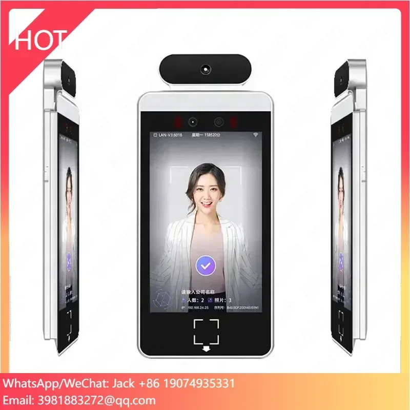 KS80T-IC X05 8 Inch Android 11 TCP/IP Wifi 4G Free SDK And Software Face Recognition Biometric Access Control Products
KS80T-IC X05 8 Inch Android 11 TCP/IP Wifi 4G Free SDK And Software Face Recognition Biometric Access Control Products