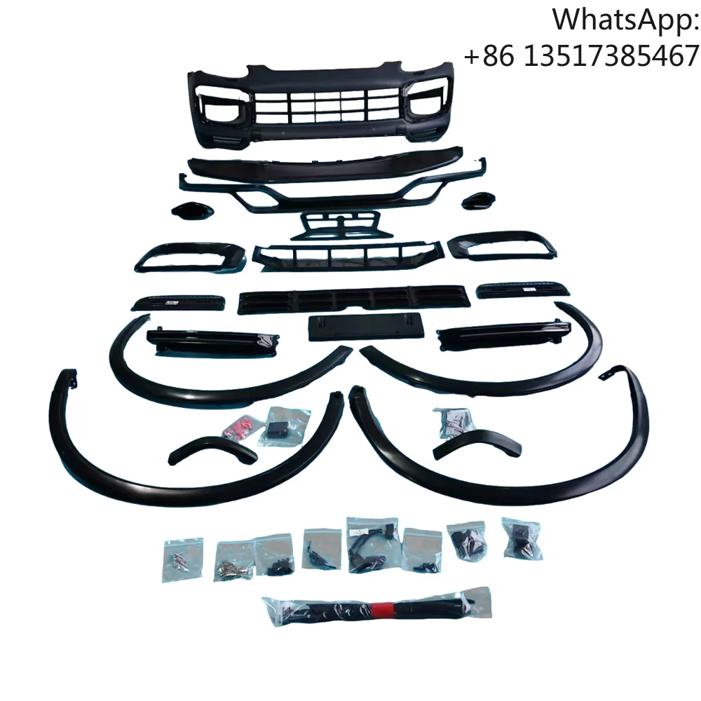 Auto Parts Upgrade Kit Bodykit Bumper Parts Front Bumper Kit Set for Porsche 11-14 Cayenne up 18-21 Cayenne TURBO
Auto Parts Upgrade Kit Bodykit Bumper Parts Front Bumper Kit Set for Porsche 11-14 Cayenne up 18-21 Cayenne TURBO
