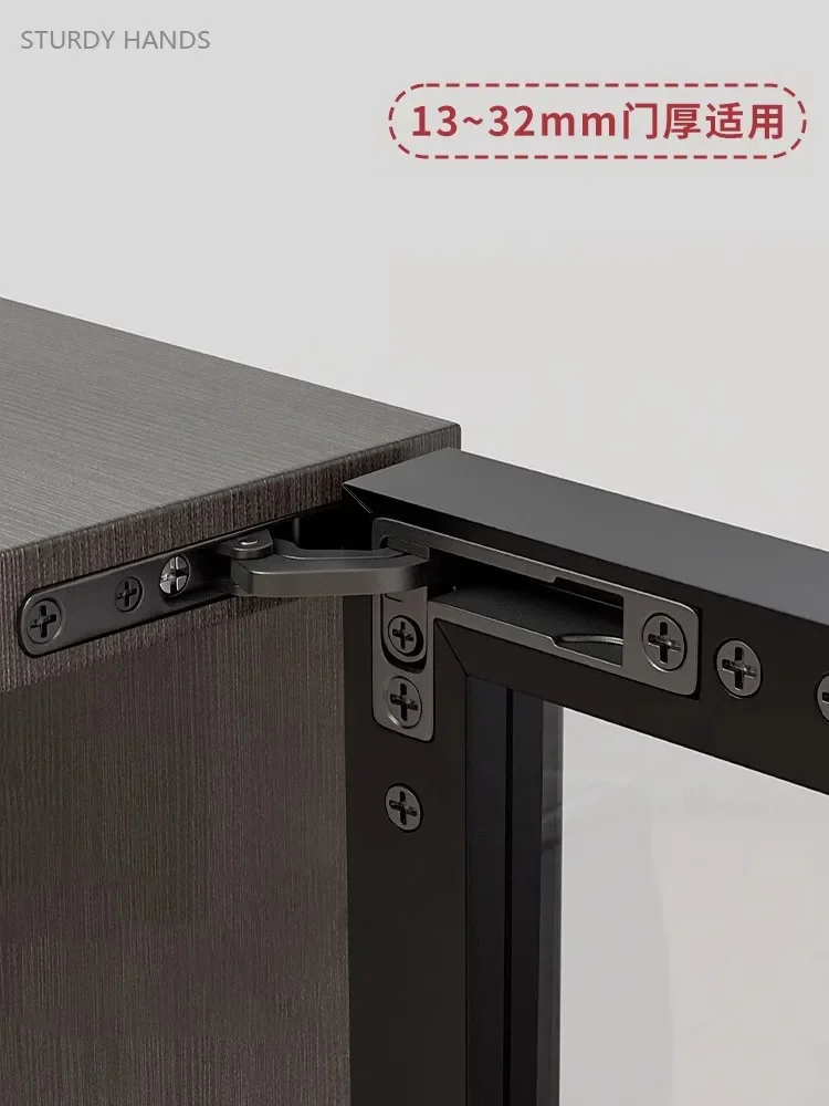 2pcs Invisible Hinge Aluminum Frame Glass Door Concealed Hinge Cabinet Door Hydraulic Buffer Up and Down Rotating Shaft
2pcs Invisible Hinge Aluminum Frame Glass Door Concealed Hinge Cabinet Door Hydraulic Buffer Up and Down Rotating Shaft