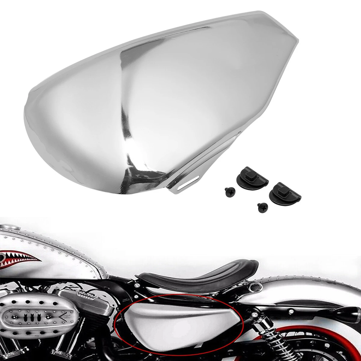 Motorcycle Chrome Steel Left Side Battery Cover Panel For Harley Sportster XL883 XL1200 1200 883 2004-2013
Motorcycle Chrome Steel Left Side Battery Cover Panel For Harley Sportster XL883 XL1200 1200 883 2004-2013