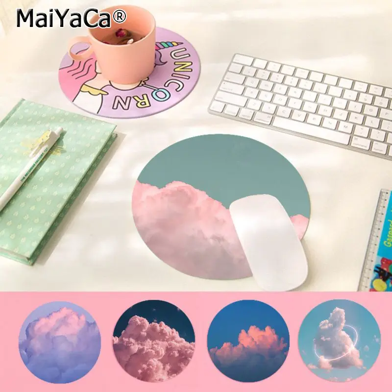 pink clody Mousepad 20x20cm Round Desktop Desk Mat Kawaii Gaming Accessories Students Writing Pad Mouse Pad for PC Desk Pad
pink clody Mousepad 20x20cm Round Desktop Desk Mat Kawaii Gaming Accessories Students Writing Pad Mouse Pad for PC Desk Pad