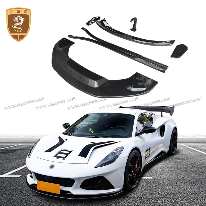 For Lotus Emira GT4 Style Car Rear Truck Spoiler Wing Lip Chin Boot Cover Wide Front Bumper Guard Cover Deflector Body Kit
For Lotus Emira GT4 Style Car Rear Truck Spoiler Wing Lip Chin Boot Cover Wide Front Bumper Guard Cover Deflector Body Kit
