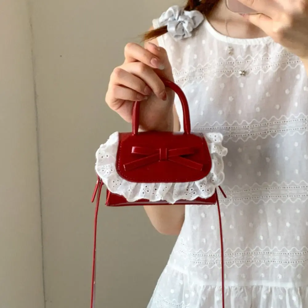 Fashion Ruffle Bow Coin Purses Small PU Leather Crossbody Wallet Square Sweet Shoulder Bag Clutch
Fashion Ruffle Bow Coin Purses Small PU Leather Crossbody Wallet Square Sweet Shoulder Bag Clutch