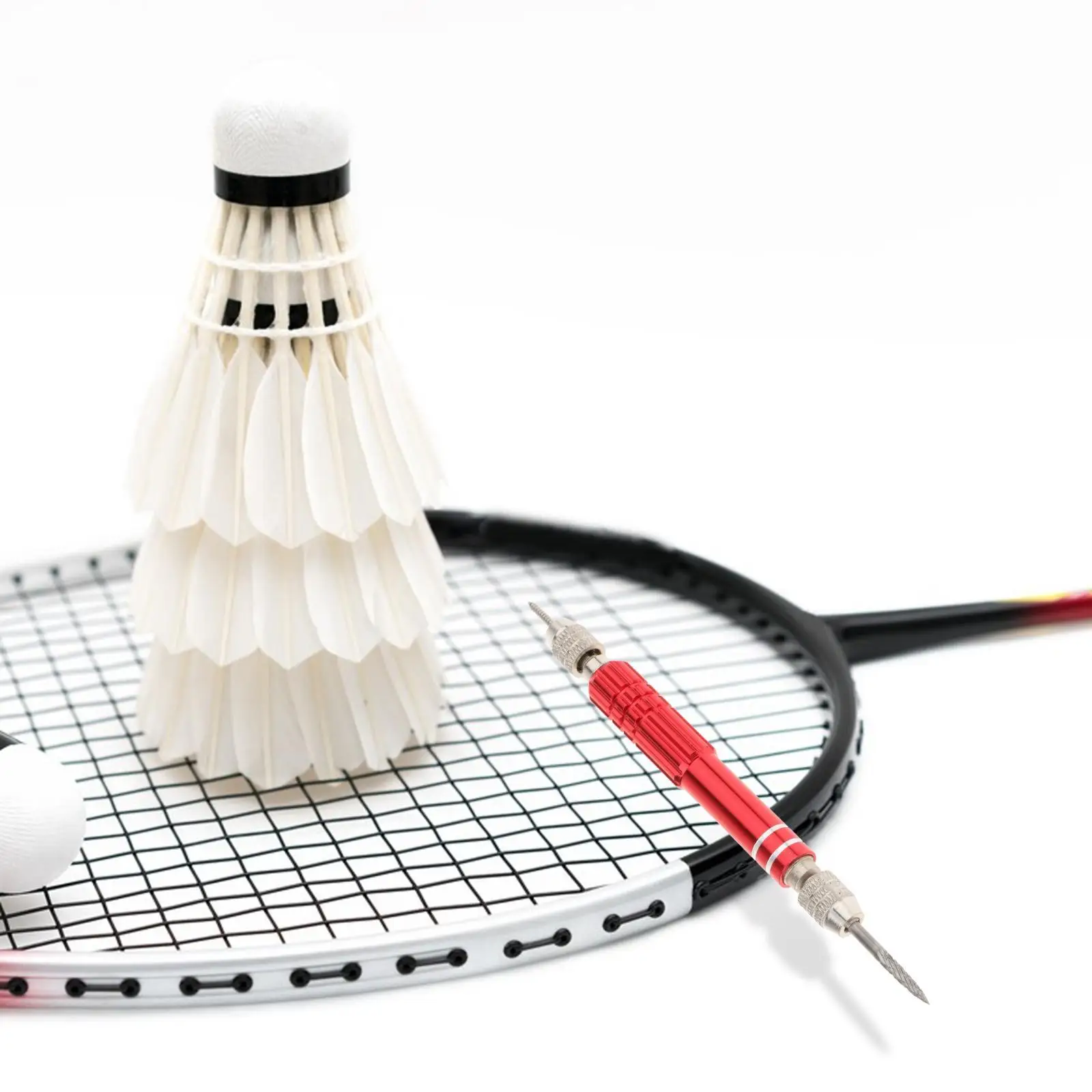 Badminton Tennis Eyelet Grommet Remover Ergonomic Aluminum Alloy Stringing Tool for Racket Care
Badminton Tennis Eyelet Grommet Remover Ergonomic Aluminum Alloy Stringing Tool for Racket Care