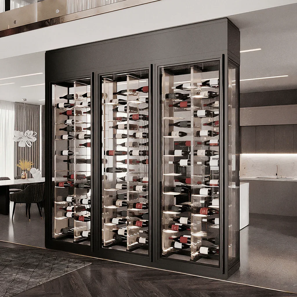 Factory Direct Luxury 304 Stainless Steel Wine Cabinet Moisture & Mildew Proof Durable Sturdy Bar Rack for Liquor Storage
Factory Direct Luxury 304 Stainless Steel Wine Cabinet Moisture & Mildew Proof Durable Sturdy Bar Rack for Liquor Storage